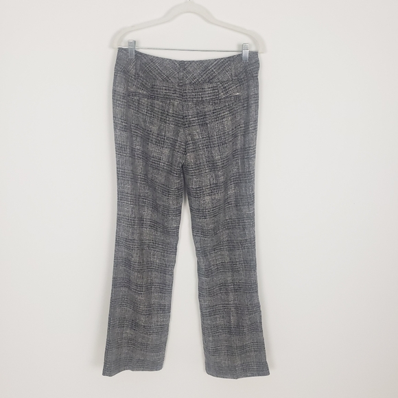 New York & Co. NWT 7th Ave. Pant Signature Fit Bootcut Glen Plaid size 2 Average - Picture 3 of 9